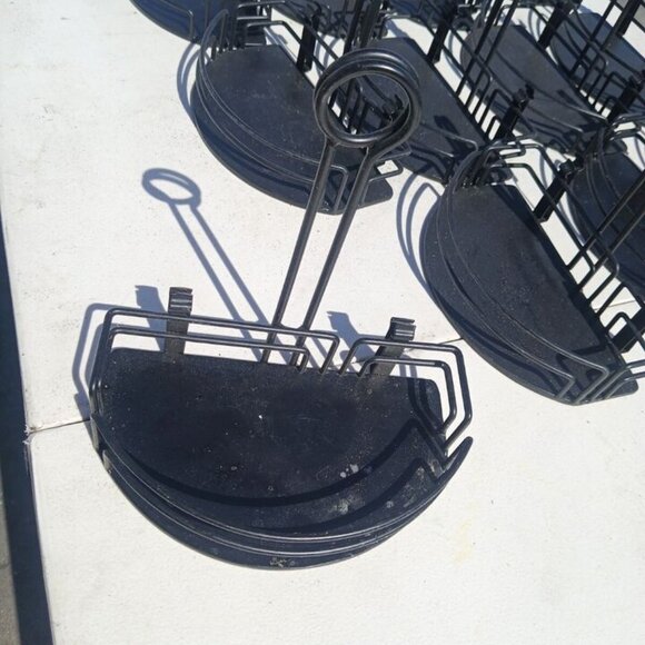 AMERICAN METAL CRAFT WINCO WROUGHT IRON CONDIMENT HOLDER BLACK - Picture 4 of 4